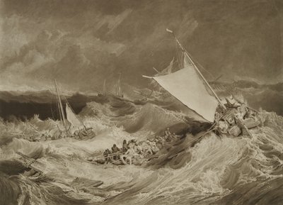 Ein Schiffswrack, 1806 von Charles Yardley Turner